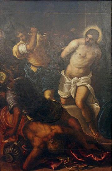 Domenico Tintoretto The Flagellation Sweden oil painting art